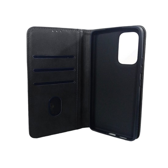 LEATHER FLIP COVER WITH INTERNAL POCKET FOR SAMSUNG GALAXY S21 PLUS BLUE
